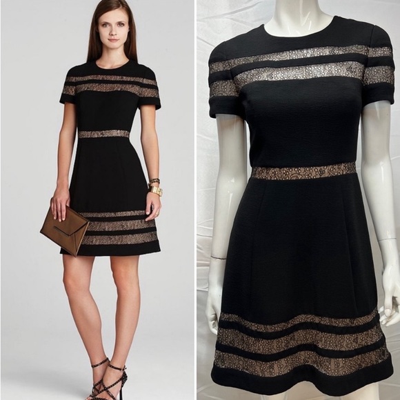 BCBG Black dress, size 4 - Picture 2 of 4